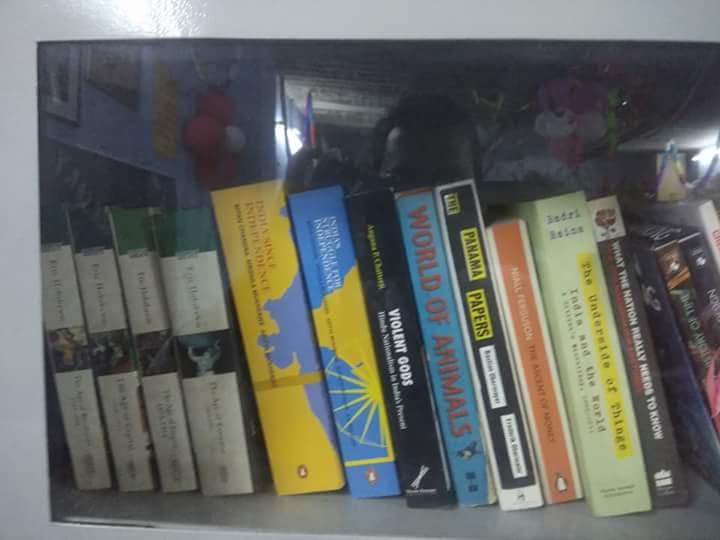 Books available at Library of Ambedkar Community Computing Center (AC3)