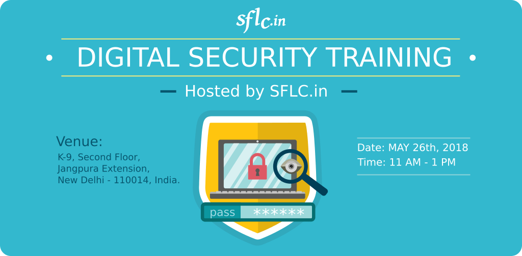 Digital Security Training for Lawyers - May 26, 2018