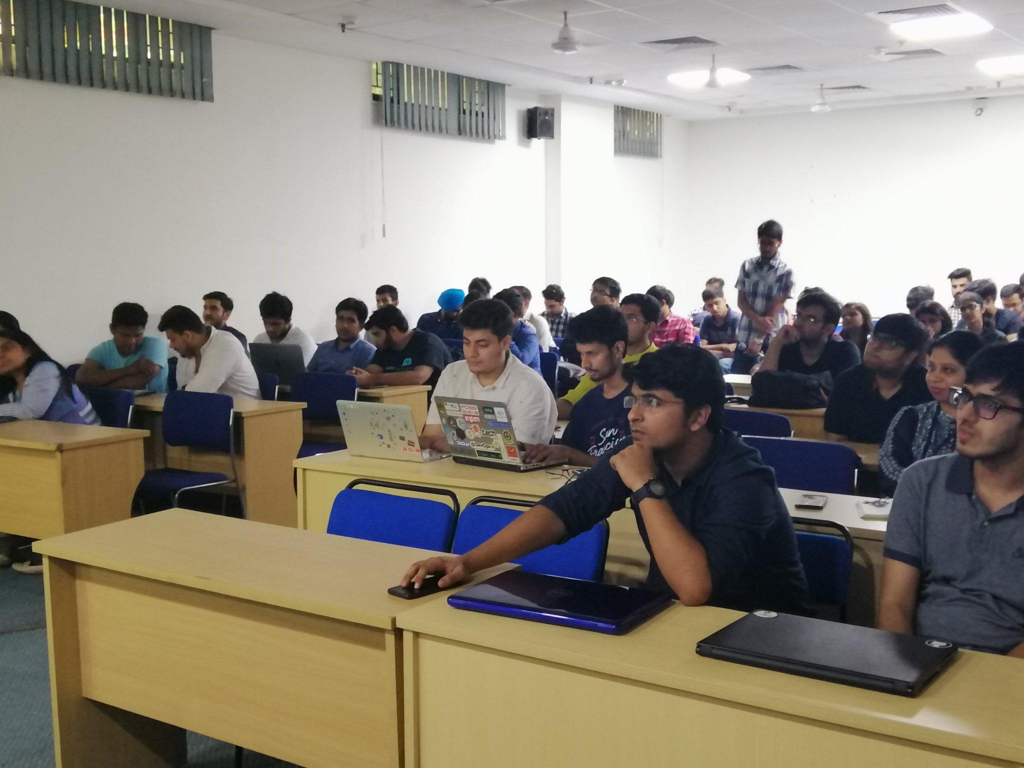 Digital Security Training at Amity University, Noida
