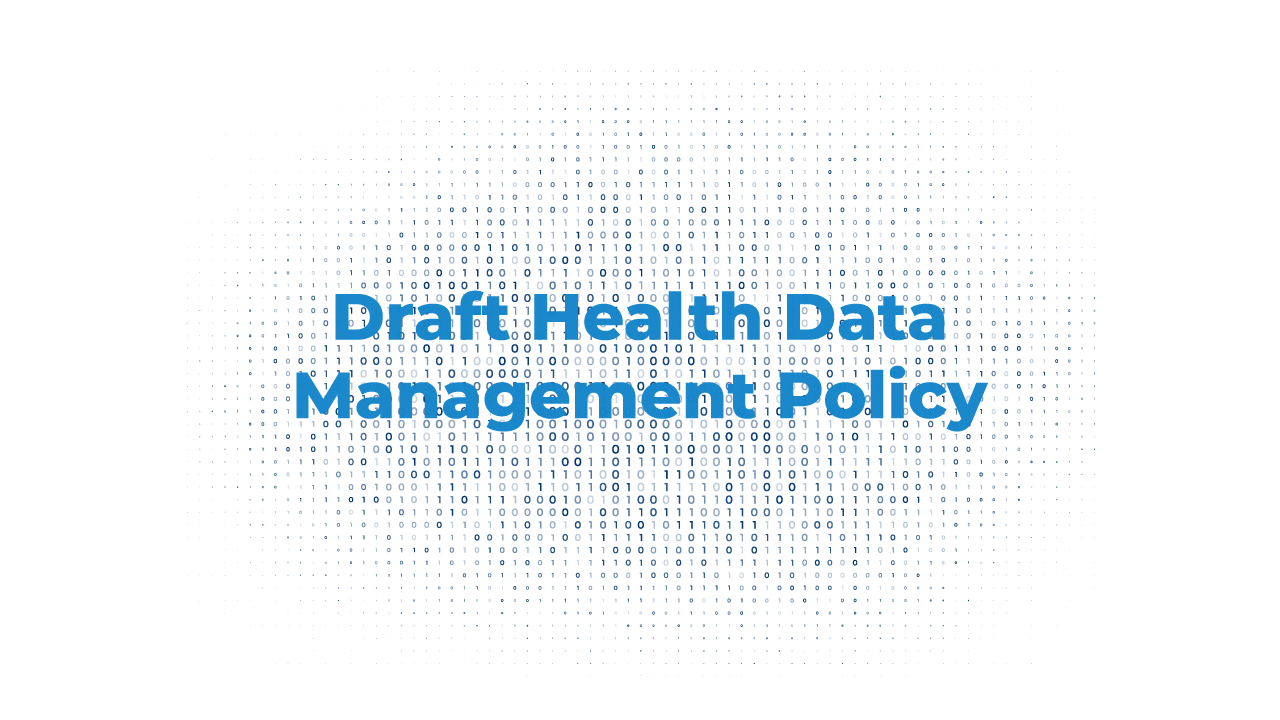 Health Data Management Policy