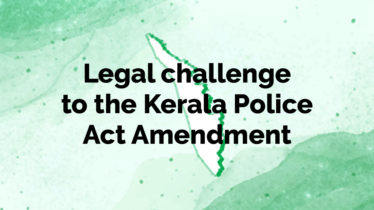 Legal challenge to the Kerala Police Act Amendment
