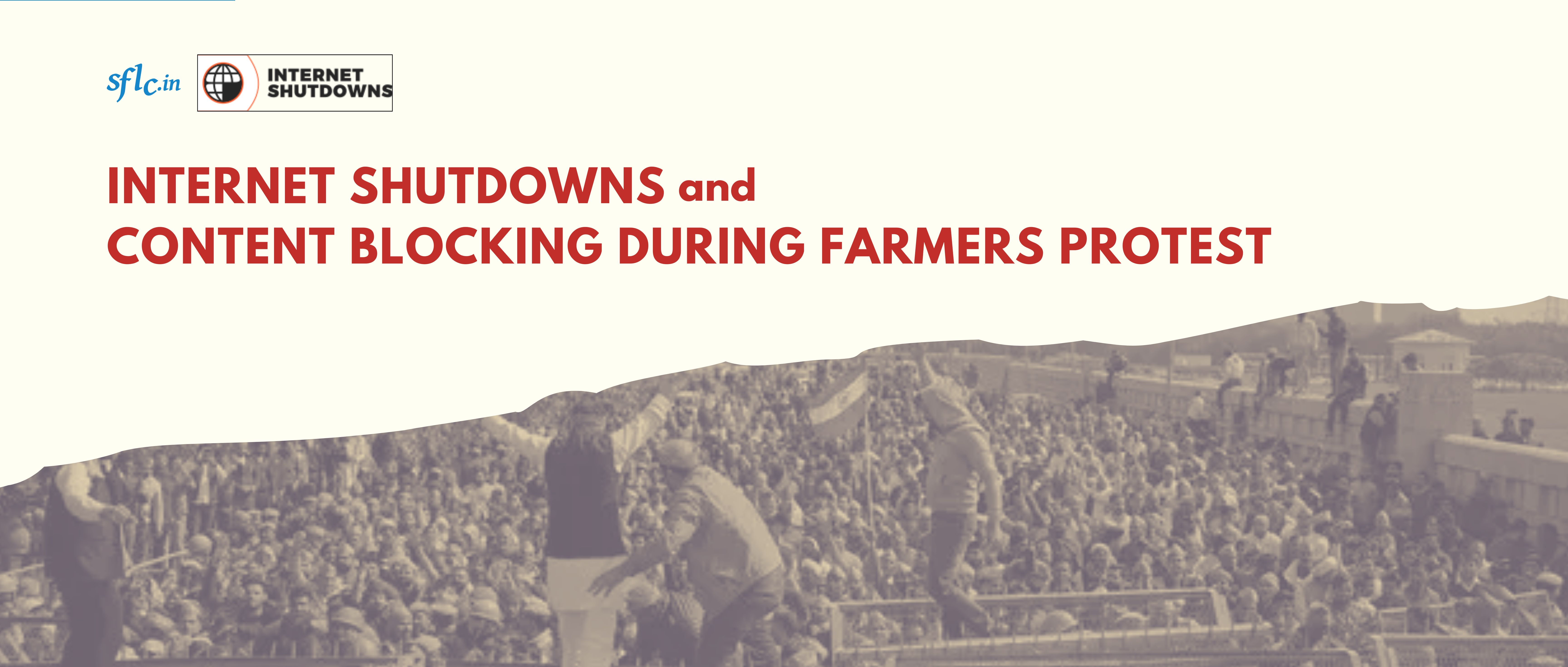 A runthrough on the ongoing Internet shutdowns and content blocking during the farmers’ protest