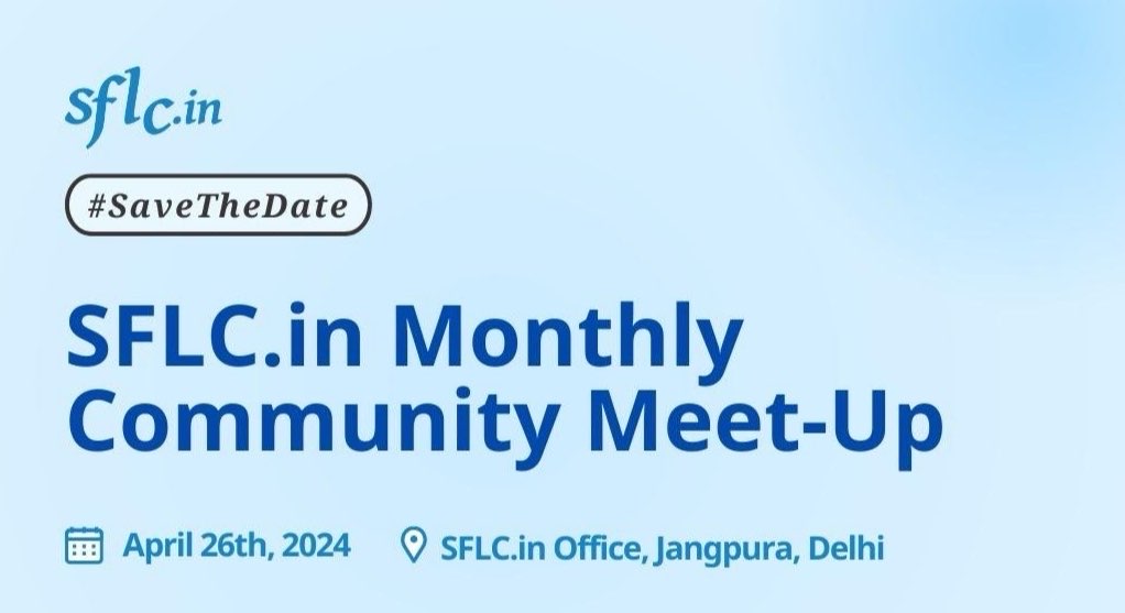 SFLC.in Community Meet-Up