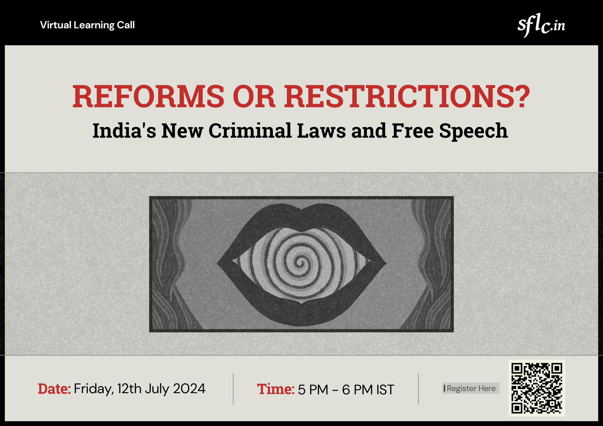 Learning Call July: Reforms or Restrictions? India’s New Criminal Laws and Free Speech