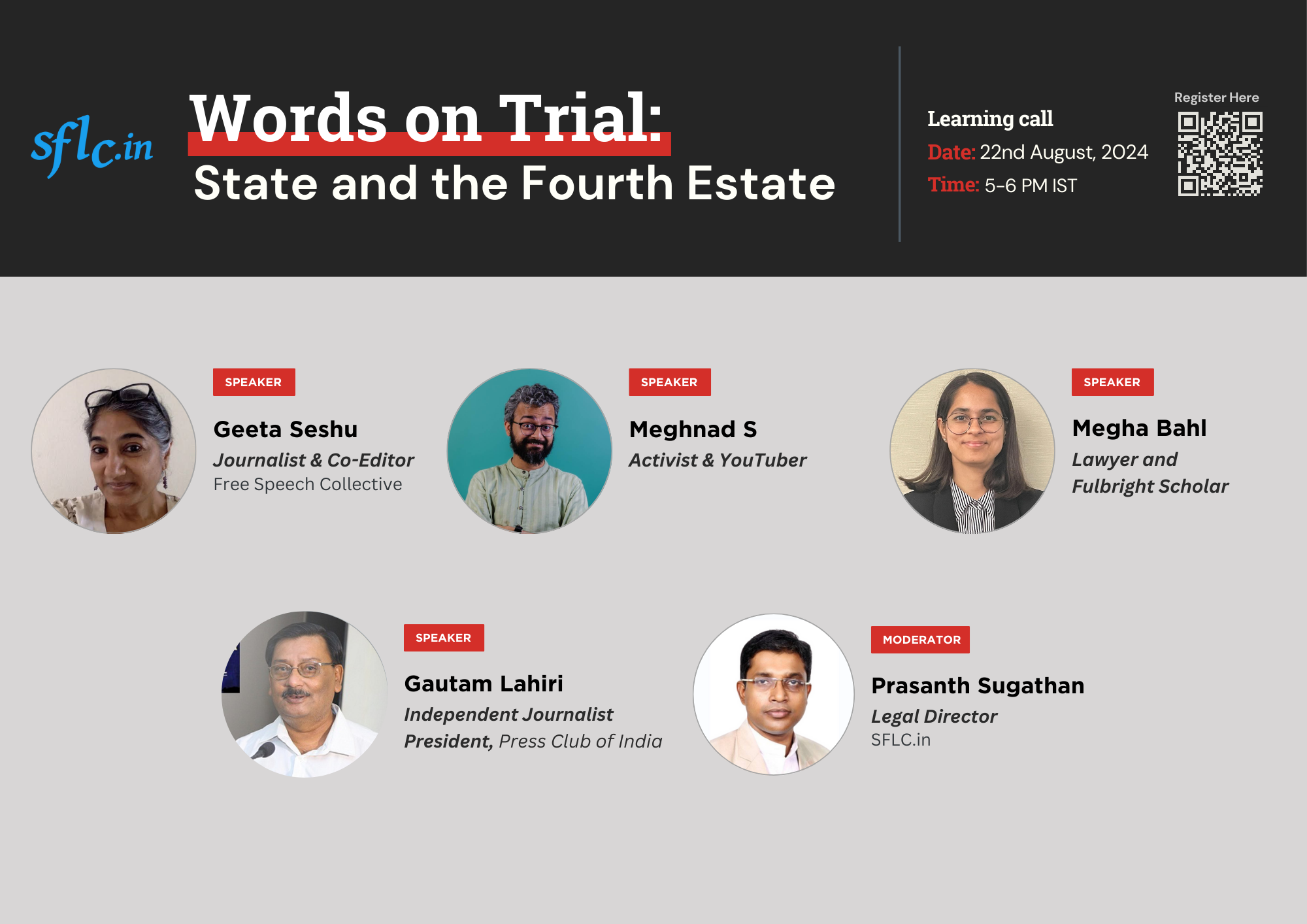 Words on Trial: State and the Fourth Estate on August 22, 2024