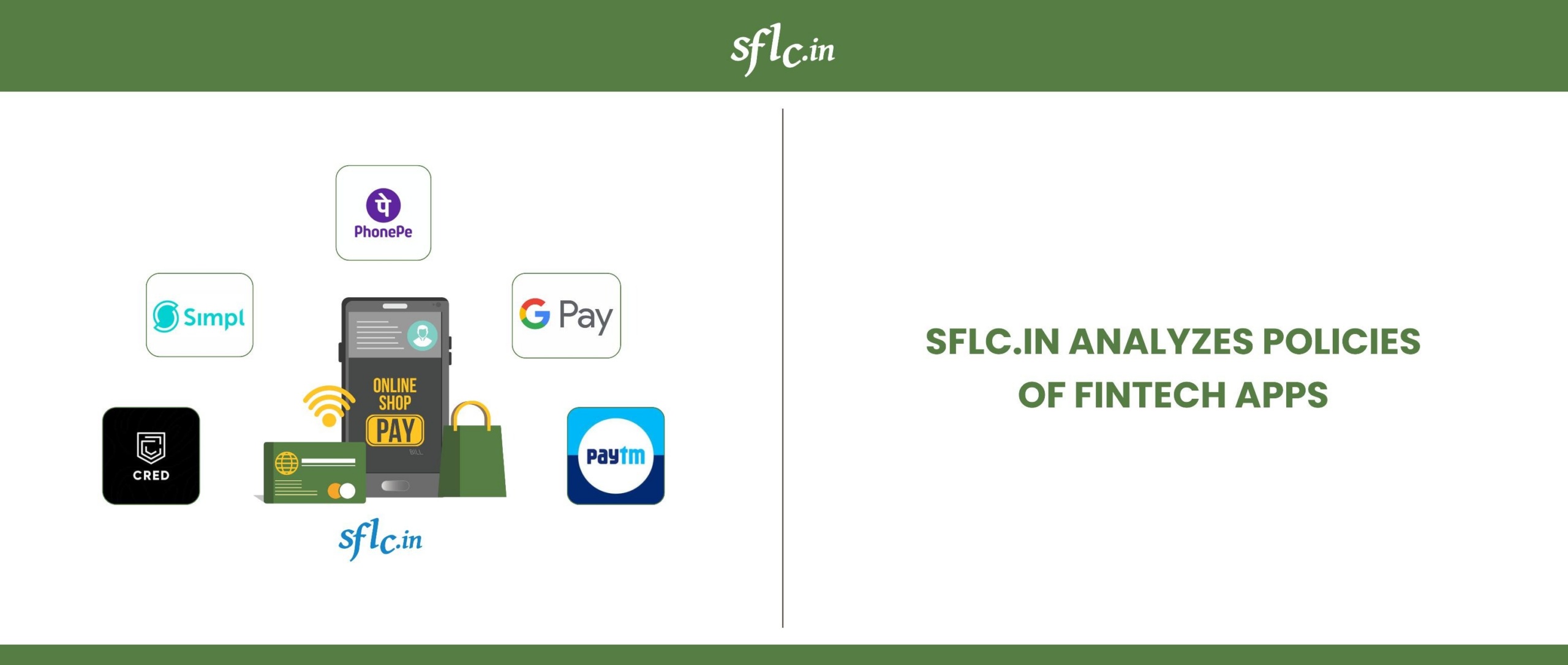 SFLC.in analyzes Policies of FinTech Apps