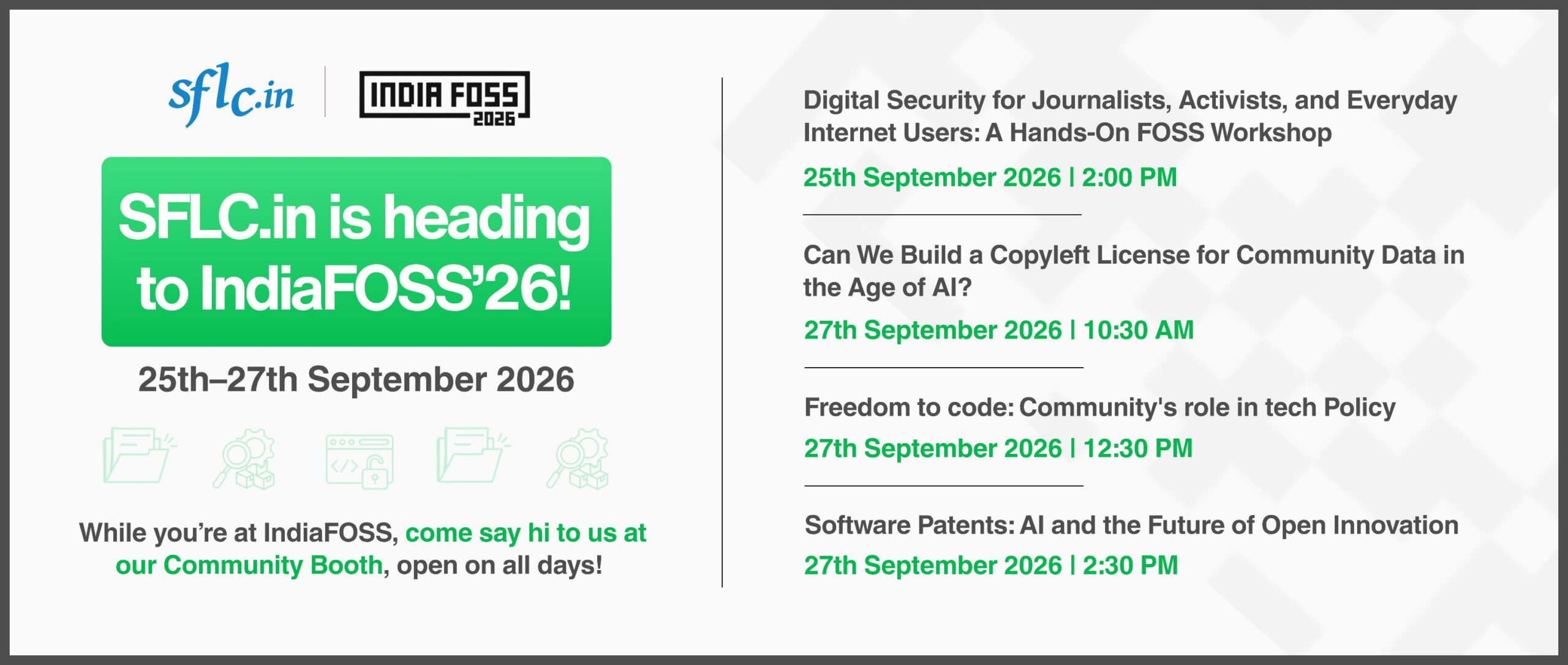 India Foss 2026